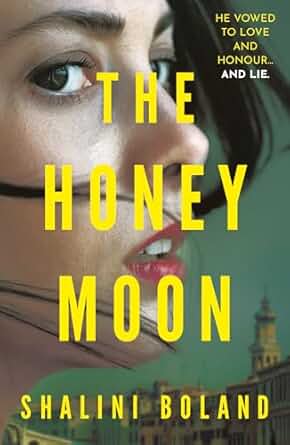 Book cover for The Honeymoon by Shalini Boland
