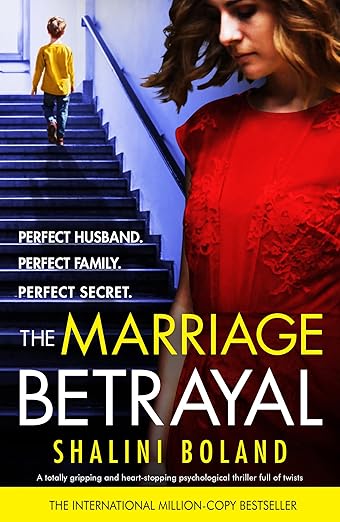 Book cover for The Marriage Betrayal by Shalini Boland